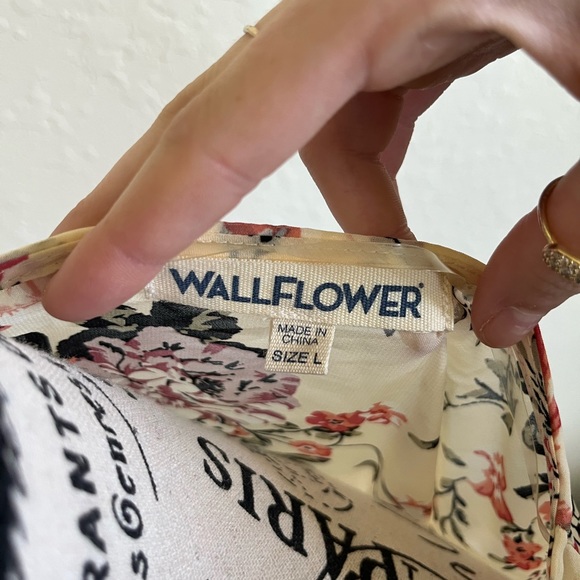 Floral cover up size Large - Picture 3 of 3